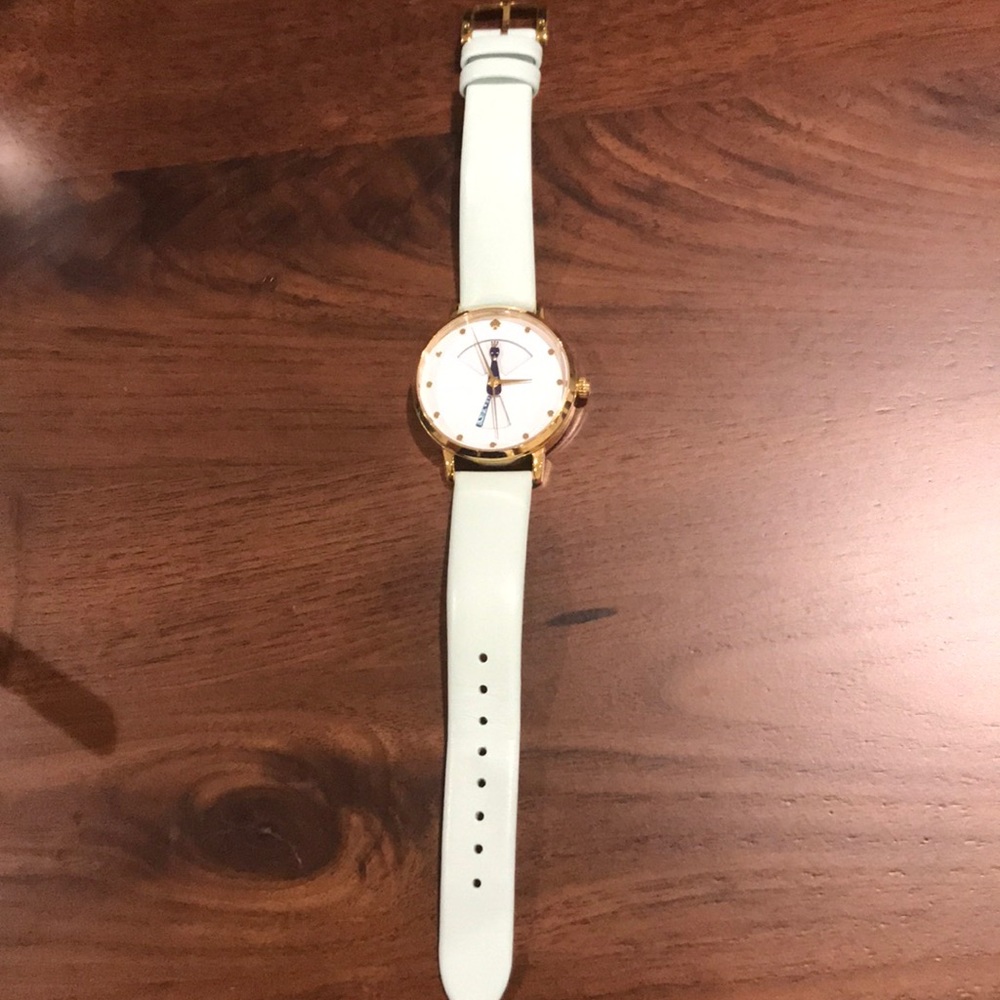 Kate spade metro peacock leather strap watch, 34mm - Picture 3 of 4